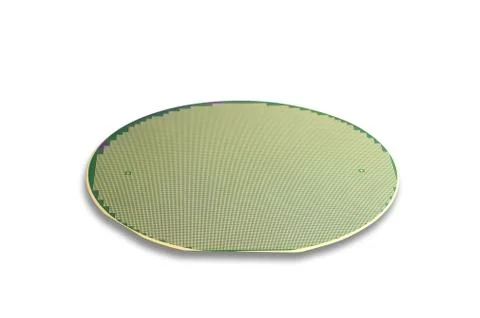 Silicon wafer, isolated Stock Photos