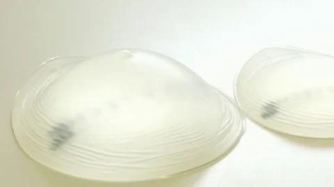 Silicone breast implants 스톡 동영상 95212320
