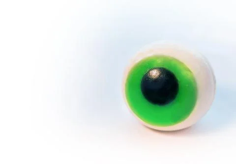 Silicone eye isolated Foto stock