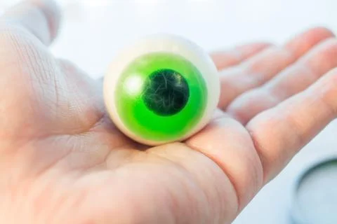 Silicone eye isolated Stock Photos