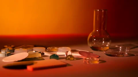 Silicone substance Stock Footage 42017206