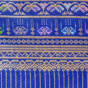 Silk batik pattern background Stock Photos