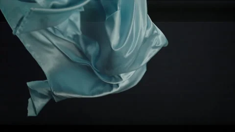 Silk on black background 스톡 동영상 240220580