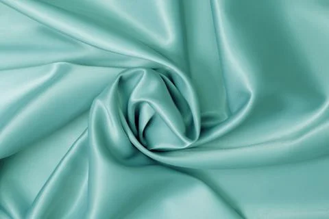 Silk draped fabric. Stock Photos