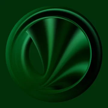 Silk emerald drape for Wallpaper. Green natural background with soft folds Illustrazione stock