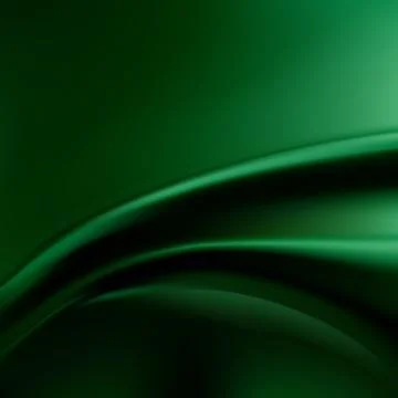 Silk emerald drape for Wallpaper. Green natural background with soft folds Illustrazione stock