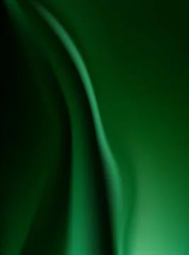 Silk emerald drape for Wallpaper. Green natural background with soft folds Stock Illustration