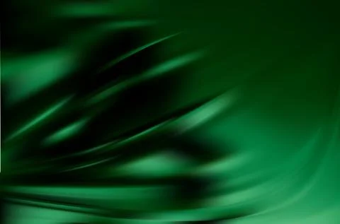 Silk emerald drape for Wallpaper. Green natural background with soft folds Illustrazione stock