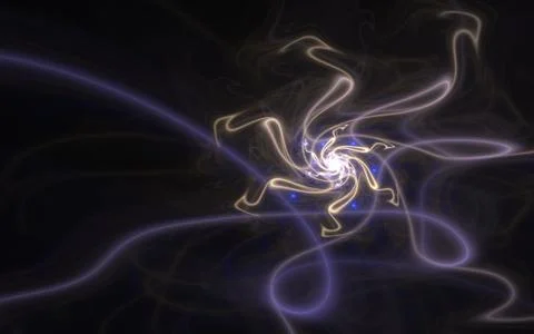 Silk fabric with flares Stock Illustration