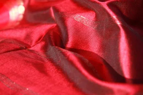 Silk fabric Stock Photos