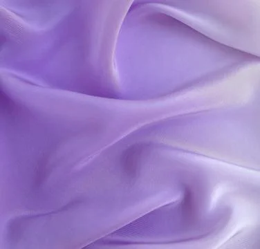 Silk fabric texture, background  violet, purple colors . copy space Stock Photos
