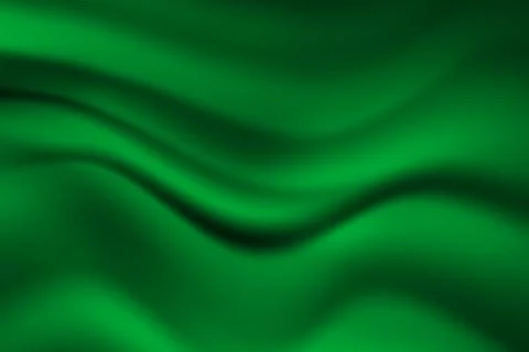 Silk green background. Abstract vector pattern with copy space. Liquid wave 스톡 일러스트