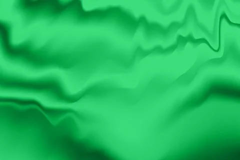 Silk green background. Abstract vector pattern with copy space. Liquid wave 스톡 일러스트