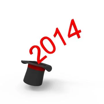 Silk hat Stock Illustration