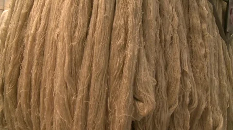Silk making Stock Footage 576491