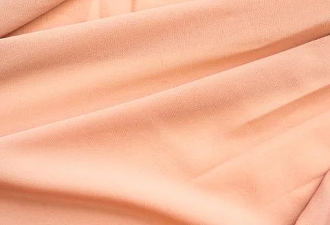 Silk Orange Background Texture Beige Fabric Pastel Cream Color Glow 스톡 사진