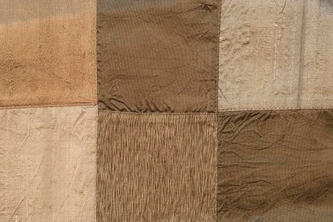 Silk patchwork elements 스톡 사진