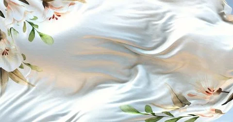 Silk pattern waving background 4k Stock Photos