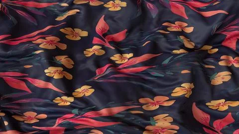 Silk pattern waving background 4k Stock-Fotos