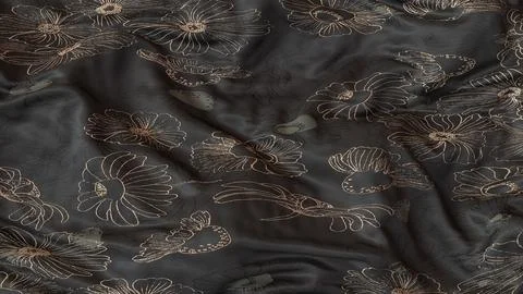 Silk pattern waving background 4k Stock Photos