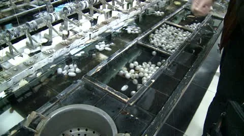 Silk production 1 Stock Footage 10588194