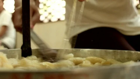 Silk Production: Getting Thread out of the Cocoon Video stock 74191670