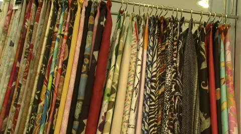 Silk products Stock Footage 578108