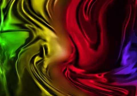 Silk Rainbow Stockillustratie