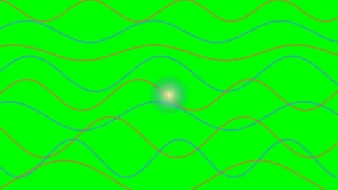 Silk Ribbon Field Flow Animated Motion Graphic Concept Stock Footage 341914033