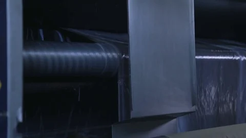 Silk sheet factory Stockbeeldmateriaal 73191643