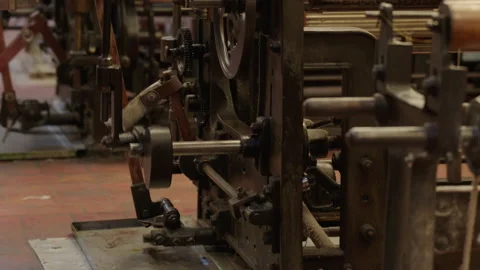 Silk Shop Machinery Stock Footage 206557905