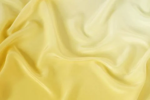 Silk texture yellow background Foto stock