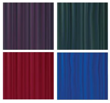 Silk textures Stock Illustration