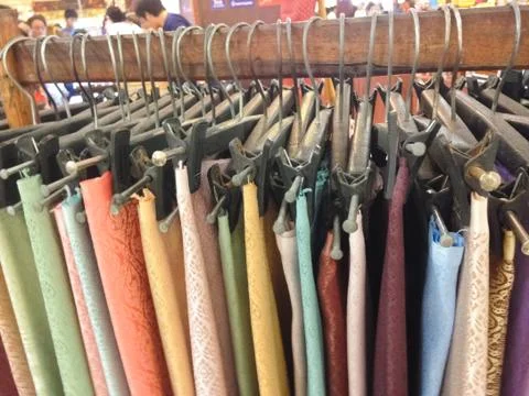 Silk  thai Stock Photos
