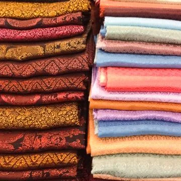 Silk  thai Stock Photos