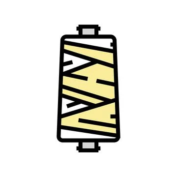 Silk thread color icon vector illustration Stock Illustration
