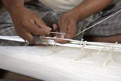 Silk Thread 스톡 사진