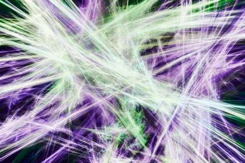 Silk threads in the dark - abstract design Stock Illustration