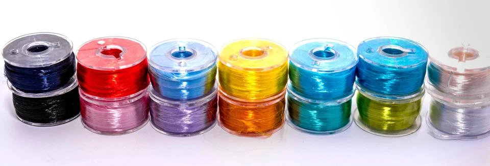Silk threads Foto stock