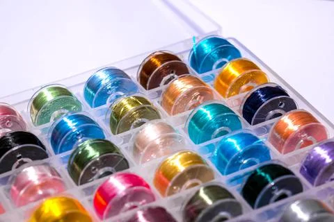 Silk threads Stock Photos