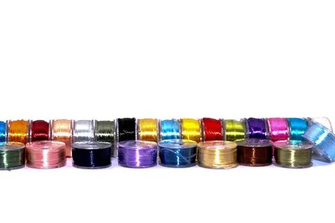 Silk threads Stock Photos