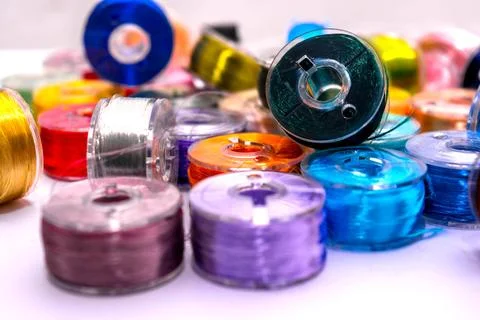 Silk threads Stock Photos