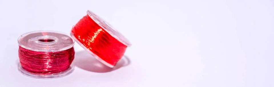 Silk threads Stock Photos