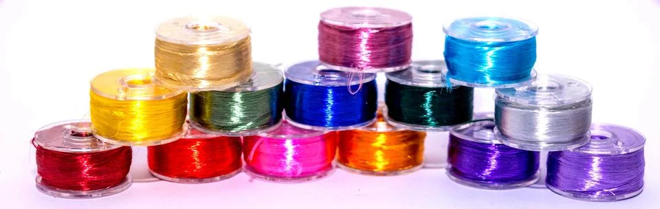 Silk threads Stock Photos