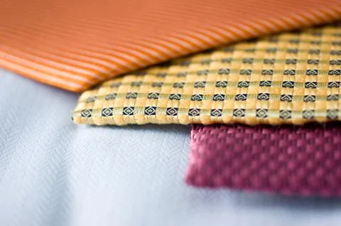 Silk ties Stock Photos