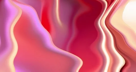 Silk Waves abstract background animation with seamless looping. 스톡 동영상 303529502