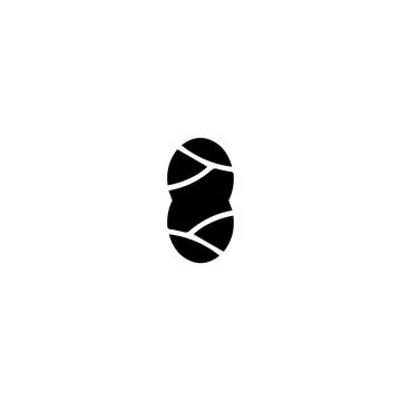 Silk worm cocoon icon. Simple style silk big sale poster background symbol... Stock Illustration