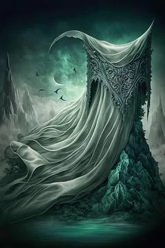 Silken spite Stock Illustration