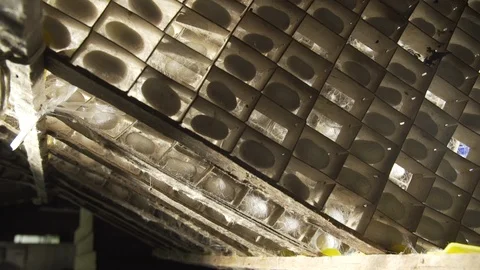 Silkworm Cocoons In Crate.02 Video stock 121564984