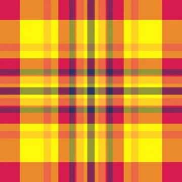 Silky check vector pattern, design fabric seamless plaid. Advertisement tar.. Stock Illustration